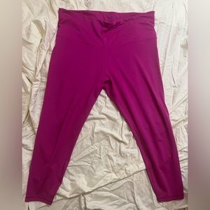 ATHLETA Elation Tight Leggings in Fuschia!!  1X Plus Ultra High Rise